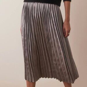 Marine Layer Chelsea Pleated Midi Skirt